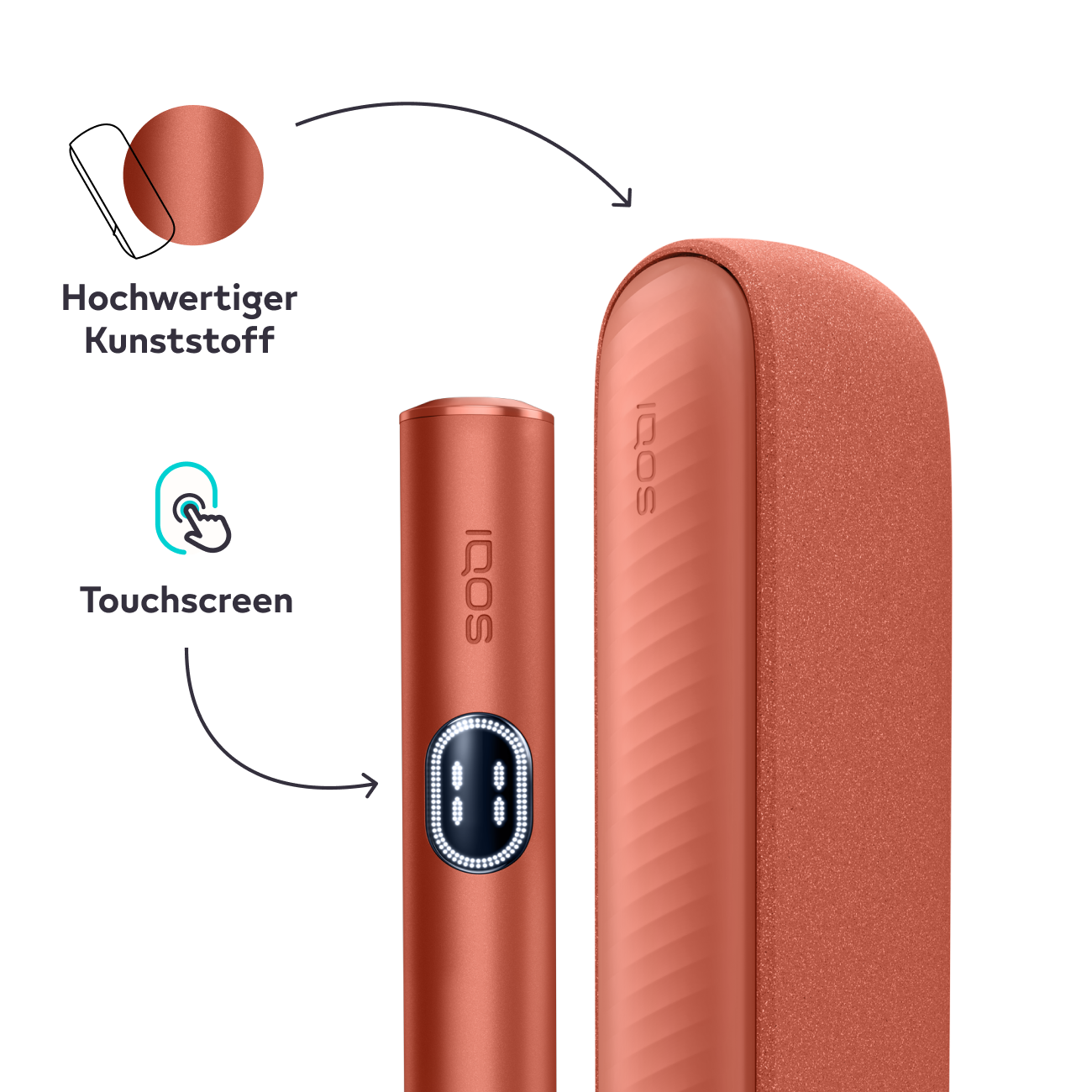 IQOS ILUMA i Kit Vivid Terracotta — фото 2
