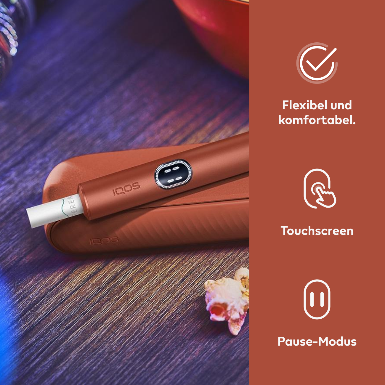 IQOS ILUMA i Kit Vivid Terracotta — фото 5