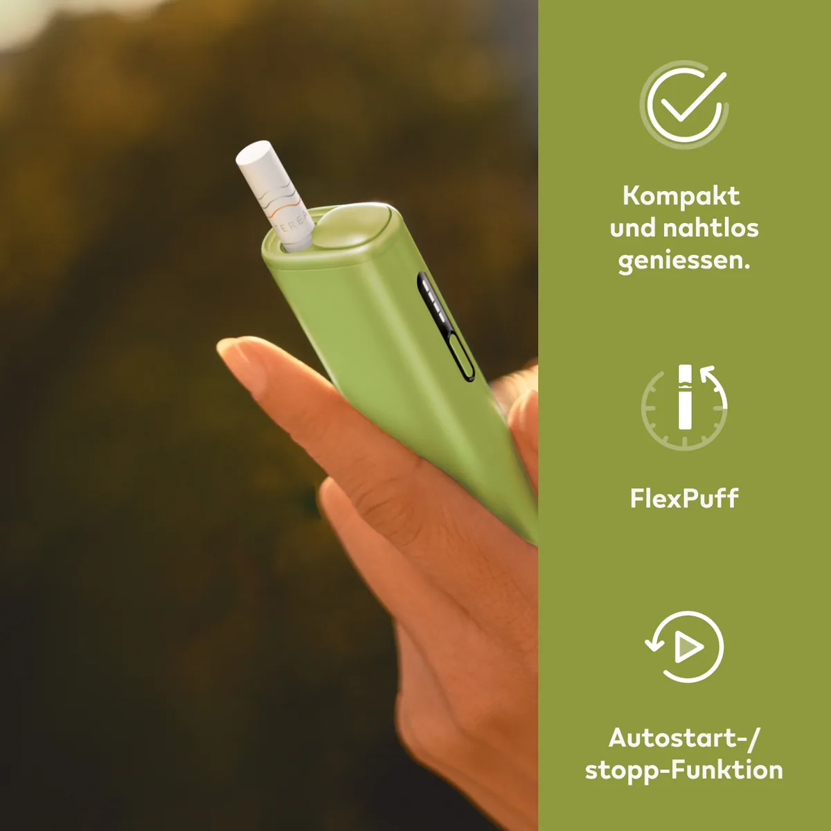 IQOS ILUMA i ONE Kit Leaf Green — фото 4