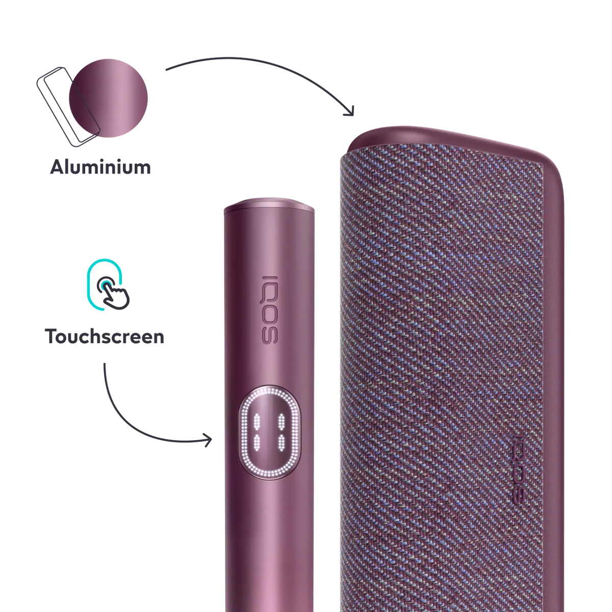 IQOS ILUMA i PRIME Kit Garnet Red — фото 2